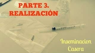 Inseminación casera Instrucciones de realización Dudas parte 3 [upl. by Mord]