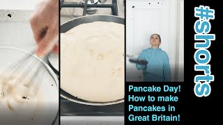 PANCAKE DAY 2021 How to make Pancakes for Shrove Tuesday shorts [upl. by Oguh]