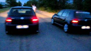 VW Golf IV 16 vs VW Golf IV 19 TDI [upl. by Cal]