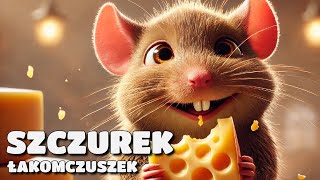 🐹 Szczurek Łakomczuszek  Audiobook dla dzieci  Bajka do słuchania na dobranoc 🐹 [upl. by Yeliak]