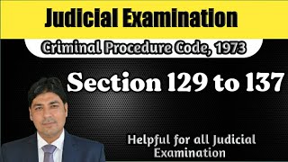 Maintenance of Public Order  Section 129 to 137  Lectures on Judicial Examination  CrPC Part 50 [upl. by Kitchen]