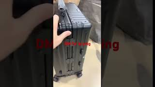 Rimowa 21 Size SuitcaseLuggage All Details Unboxing Review myviralshort suitcase blackbags [upl. by Hsevahb73]