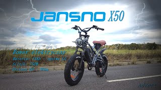 Jansno x50 prezentacja jansno ebike electricbike electric advertising [upl. by Nannaihr]