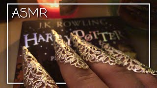 ASMR Lofi Tapping amp Scratching on my Harry Potter Books 🧸📚 No Talking [upl. by Lednam]