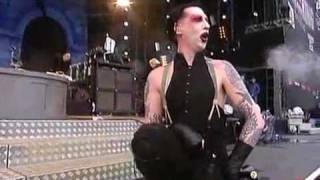 01  Marilyn Manson  Rock AM Ring 2003  Thaeter and Disposable Teens [upl. by Aitnwahs]