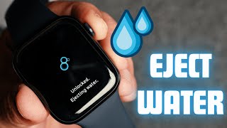 How to Eject Water from Apple Watch [upl. by Oicnoel272]