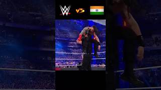 Seth Rollins Powerbomb Break To Steel Cage 😱  WWE vs WWE India 🇮🇳 shorts romanreigns [upl. by Ynattyrb690]