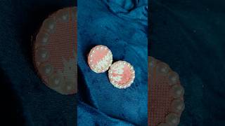 DIY Cute Fabric Earrings in 1 Minute [upl. by Rachel]