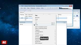 How to Bookmark in foobar2000 on Windows [upl. by Aicelef]