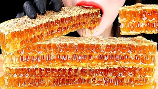 ASMR RAW HONEYCOMB 벌집꿀 먹방 咀嚼音 ハチの巣 ハニカム EATING SOUNDS NO TALKING MUKBANG ZOEY ASMR [upl. by Forta]