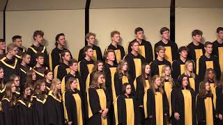 Sing Glory to the King  CCHS Combined Choirs December 2023  David Schmidt [upl. by Elenaj]