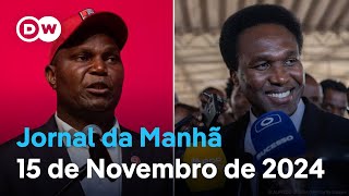 15 de Novembro de 2024  Jornal da Manhã [upl. by Anaytat]