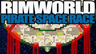 The Mechanoid Death Star Brings PIRATE MADNESS  Rimworld Pirate Space Race 25 [upl. by Redneval736]