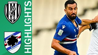 Cesena  Sampdoria 35 Highlights  Serie B  20242025 [upl. by Halyahs604]