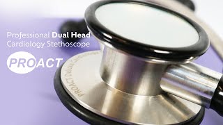 PROACT Professional Dual Head Cardiology Stethoscope [upl. by Aimet]