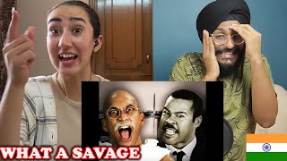 GANDHI CANNOT SAY THIS 🙈 🙉 🙊 Indians REACT to Gandhi vs Martin Luther King Jr Epic Rap Battles [upl. by Ennaeel]