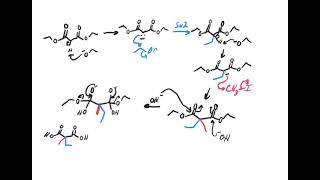 Malonic ester synthesis [upl. by Fawcette]