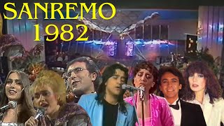 SANREMO 1982 TUTTE LE CANZONI DRUPI FOGLI ALBANO amp ROMINA POWER [upl. by Eivi]