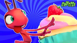 Oddbods Presentano Antiks  La Dolce Fragola  Cartoni Animati per Bambini [upl. by Kokoruda]