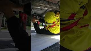 removing base of spare tire Ram promaster 2500 [upl. by Theis]