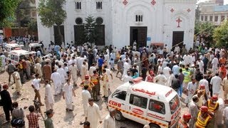 Aftermath of Pakistani Church Attack [upl. by Obeded]