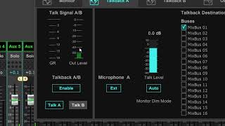 X32 External Condenser Talkback Mic Input [upl. by Ahsirahc]