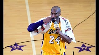 Mamba Out A Look Back At Kobe Bryants Farewell Speech After Final Game [upl. by Ecyned513]