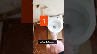 Quelle option dinstallation pour ce SFA sanicompact 43  wc travauxmaison renovation [upl. by Reinold]