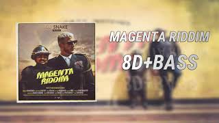 MAGENTA RIDDIM  IN 8D  BASS BOOSTED  DJ SNAKE  USE HEADPHONES [upl. by Esinet435]