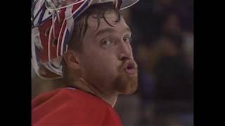 Patrick Roy 60 saves vs Bruins 1994 playoffs [upl. by Esinned]