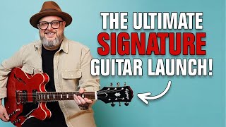 The Marty Schwartz Signature Epiphone ES335 Guitar is HERE [upl. by Penney874]