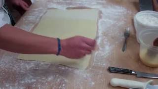 How to Make French Bouchees and Fleurons With Puff Pastry [upl. by Amick]