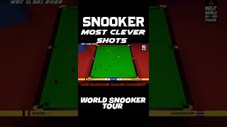 Most Clever Shots snooker ronnieosullivan shorts short youtube wst snookermoments ball asmr [upl. by Johathan]