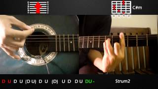 One Hit Combo  Parokya ni Edgar feat Gloc9 Guitar Tutorial Basic and Advanced Strumming [upl. by Serra]