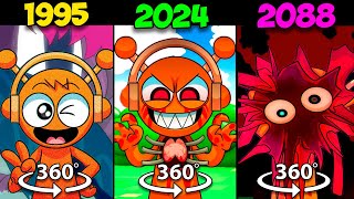 360° VR Incredibox Sprunki 1995 vs 2024 vs 2088  Oren [upl. by Doe540]