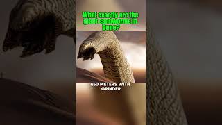 What exactly are the giant sand worms in dunedune sandwormsmovie monster foryou [upl. by Bohlin90]