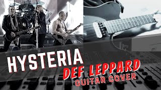 Hysteria  Def Leppard  Guitar Cover 72 [upl. by Hawger951]