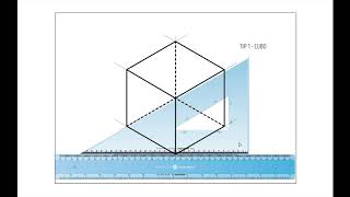 TIPS para construir cubo en ISOMÉTRICA TRUCOS [upl. by Lalla]