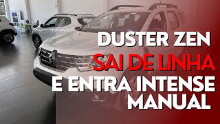 DUSTER ZEN SAI DE LINHA E ENTRA INTENSE MANUAL [upl. by Etnoled96]