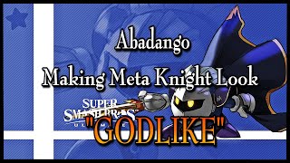 ABADANGO MAKING META KNIGHT LOOK quotGODLIKEquot [upl. by Casilde]