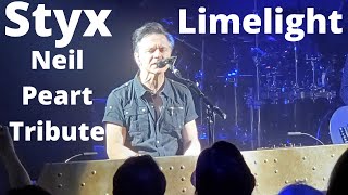 Styx Tribute To Neil Peart  Limelight 1102020 [upl. by Ardnas927]