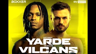 Anthony Yarde vs Ralf Vicrans LETS TALK ABOUT IT [upl. by Aliekahs]