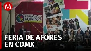 Arranca Feria de las Afores 2024 en el Zócalo de CdMx [upl. by Aldwin]