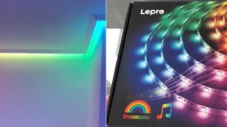 The Best LED lights dreamcolor  RGBIC strip lights  Lepro  Music LEDs  Govee [upl. by Wun141]