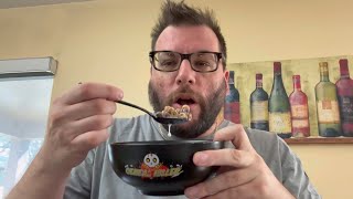 First Bite Cereal Review Cheerios Blueberry Banana Veggie Blends [upl. by Notled]