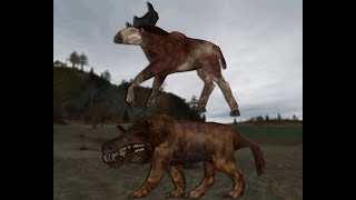 Carnivores Far North SivatheriumAndrewsarchus Test [upl. by Atteloiv]