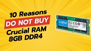 DONT BUY Crucial RAM 8GB DDR4 Before WATCHING THIS VIDEO 🚫💻 [upl. by Elkcim]