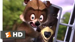 Over the Hedge 2006  Raccoon Rescue Scene 910  Movieclips [upl. by Madalena]