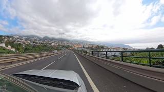 Madeira Route from Sao Vicente to Funchal [upl. by Worrell]