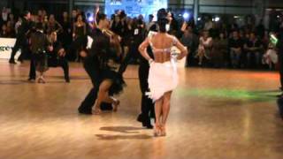 IDSF INTERNATIONAL OPEN LATIN  DSFO 2011  Andrey Gusev Elizaveta Cherevichnaya  12 Jive [upl. by Narad]